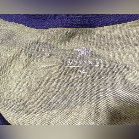 Camouflage Dallas Cowboys V-Neck Bling Lamb 88 Size 2XL - Picture 8 of 8